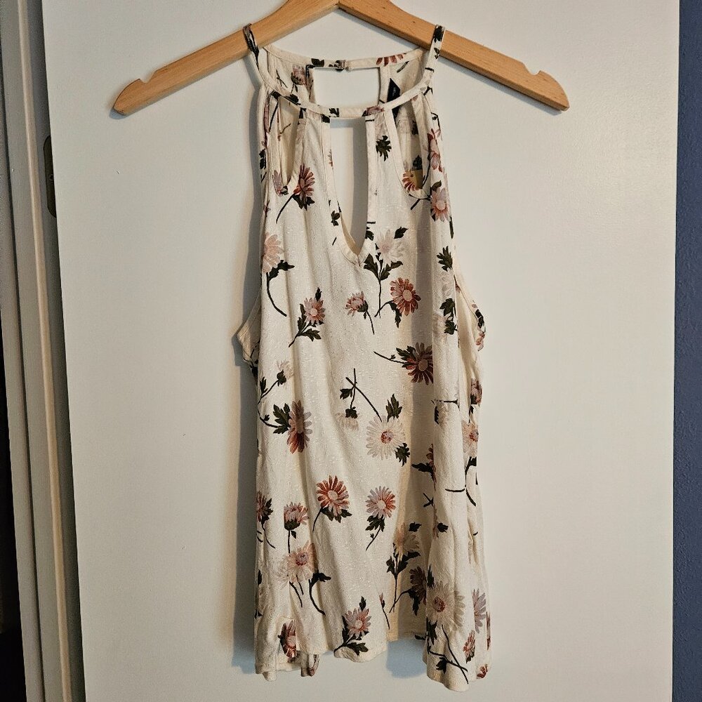 American Eagle Hi-Neck Keyhole Cami